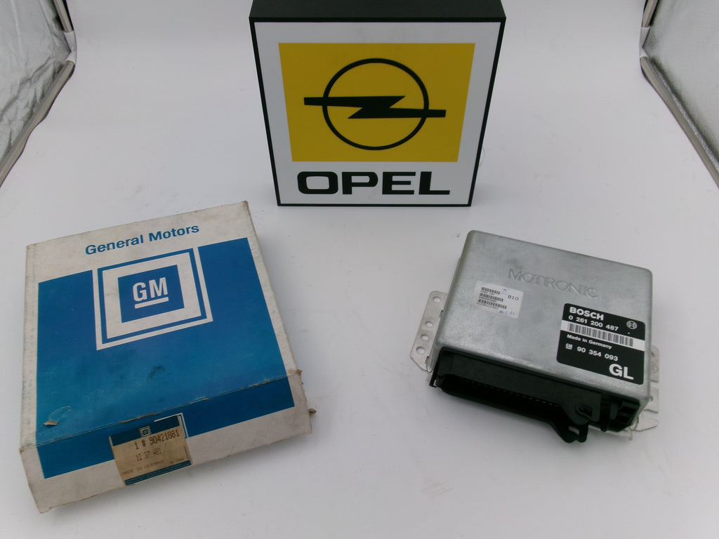 Original Opel Steuergerät Einspritzung C18XEL X20XEV Astra-F 90421881 GM 1237461