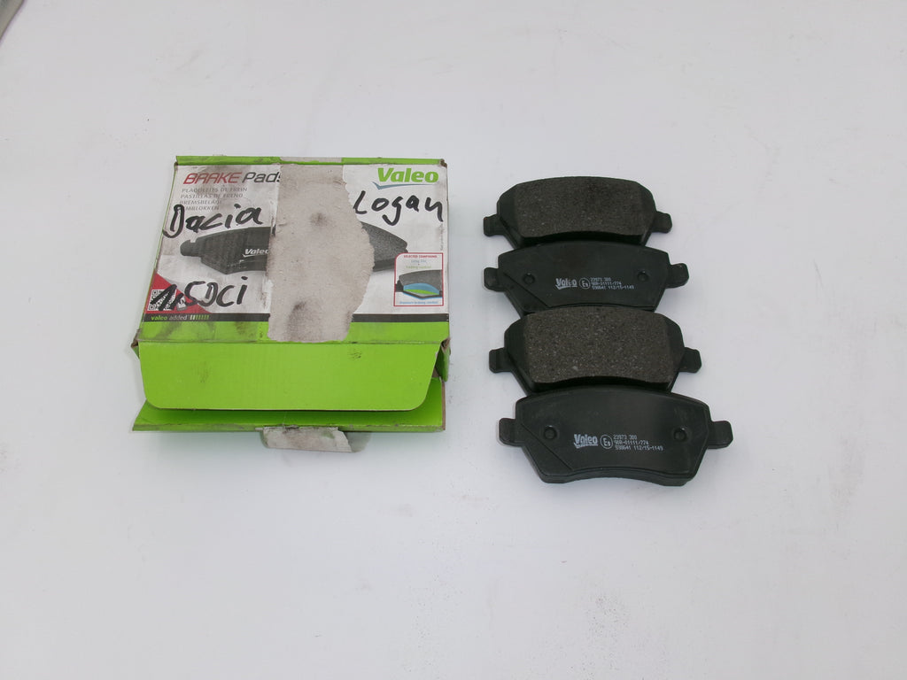 Bremsbeläge vorne Valeo Dacia Logan/Renault R19/Megane/Clio II/Kangoo
