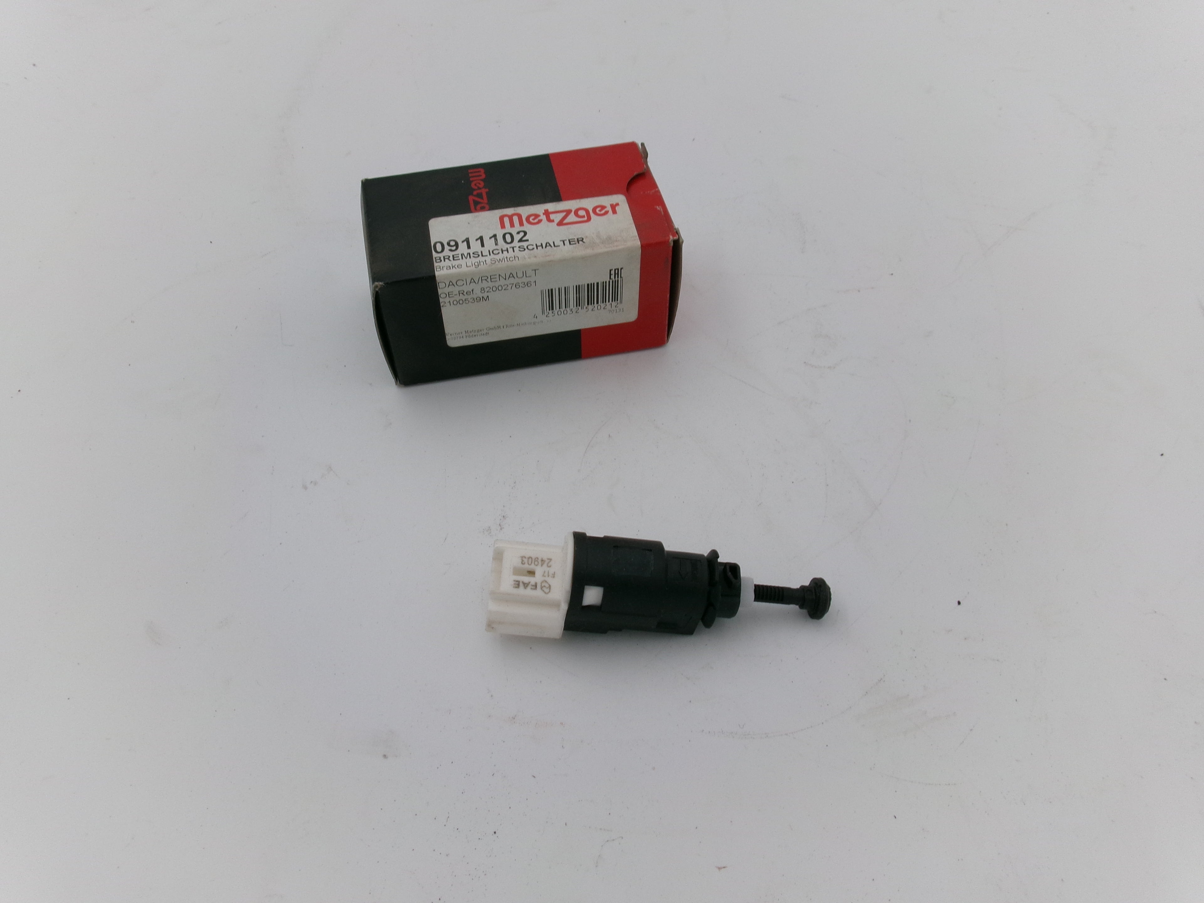 METZGER 0911102 Bremslichtschalter Opel/Renault/Dacia/Nissan