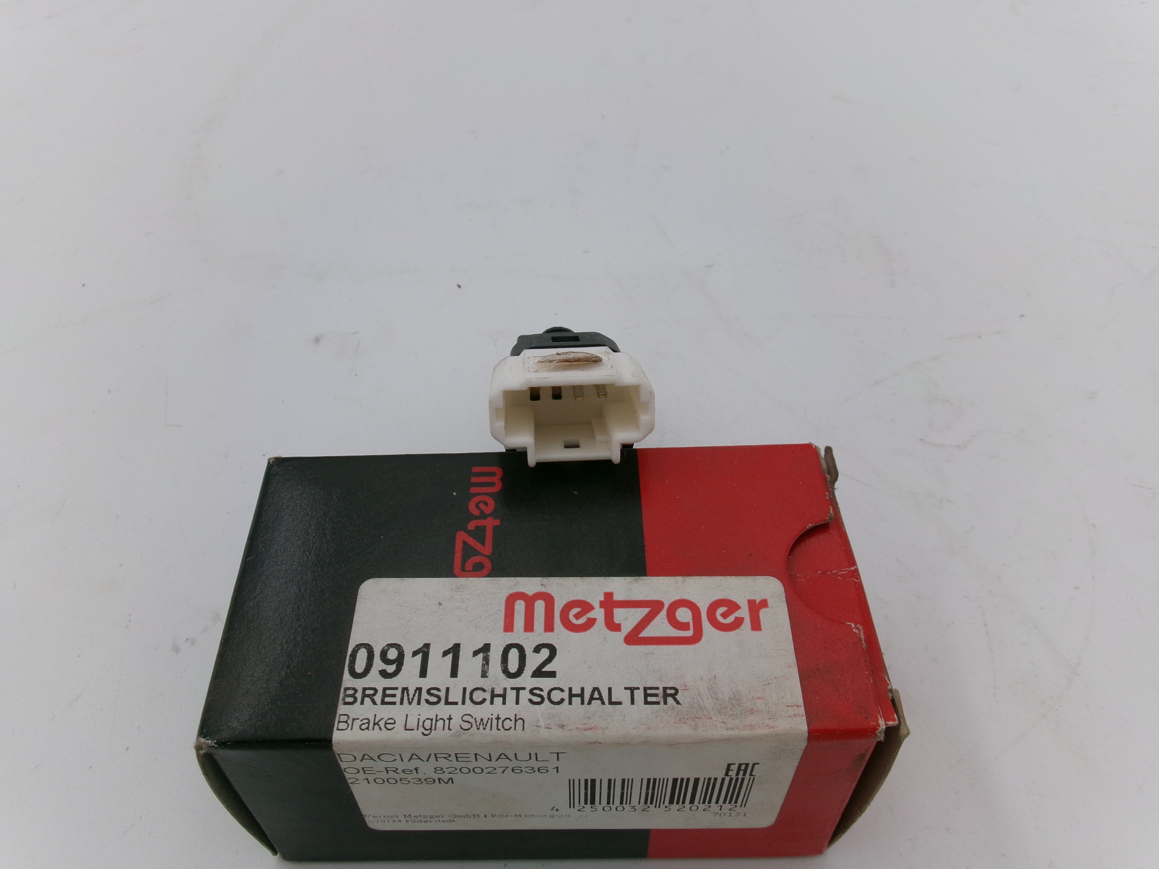 METZGER 0911102 Bremslichtschalter Opel/Renault/Dacia/Nissan