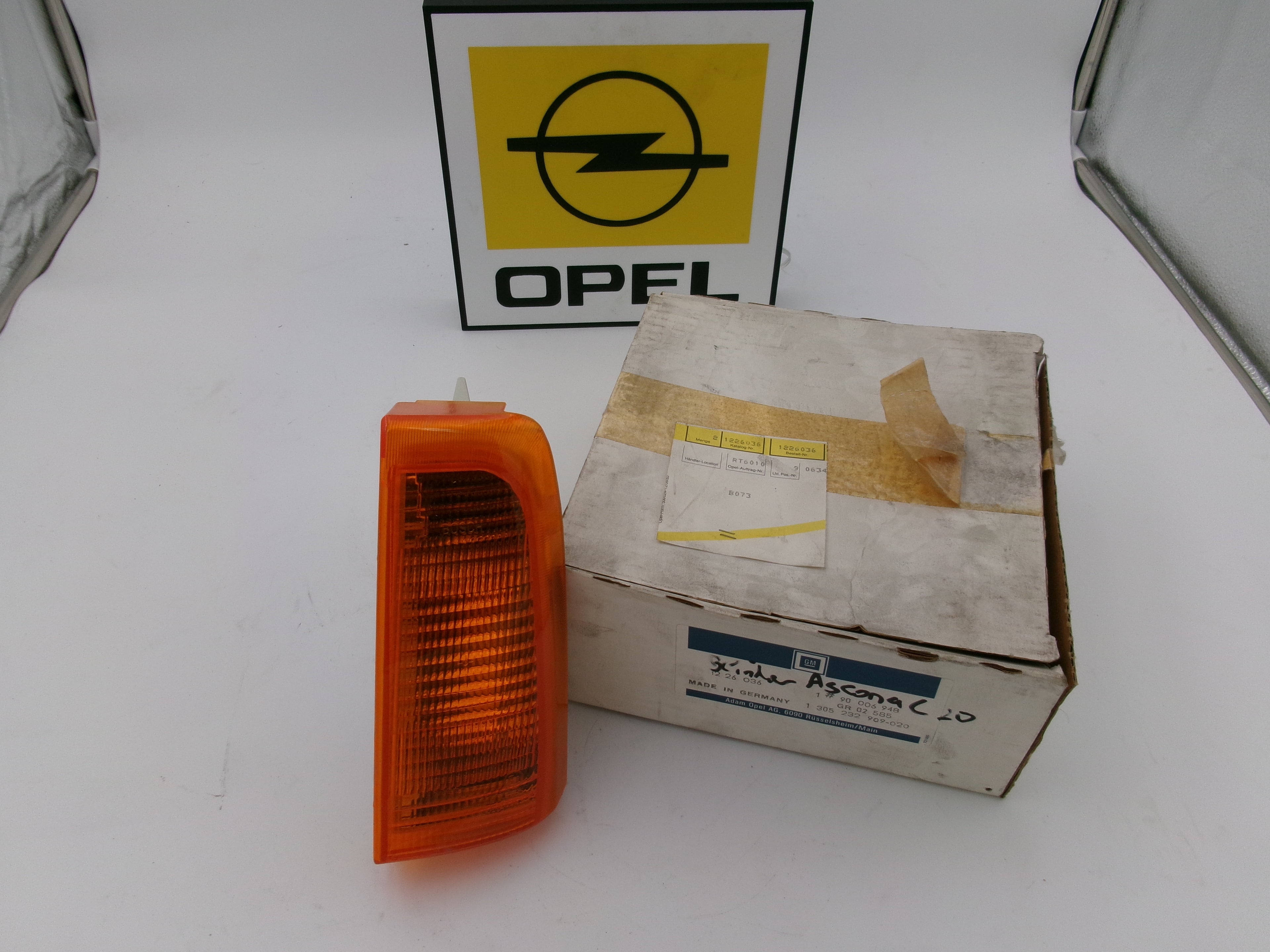 Ascona C Blinker links original GM Opel NEU 90006948
