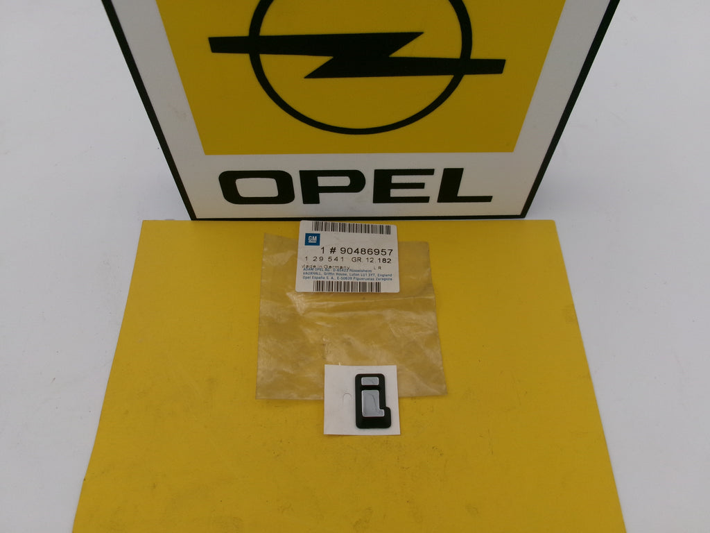 Astra/Corsa/Calibra/Kadett Emblem hinten "i" Original GM NEU 90486957
