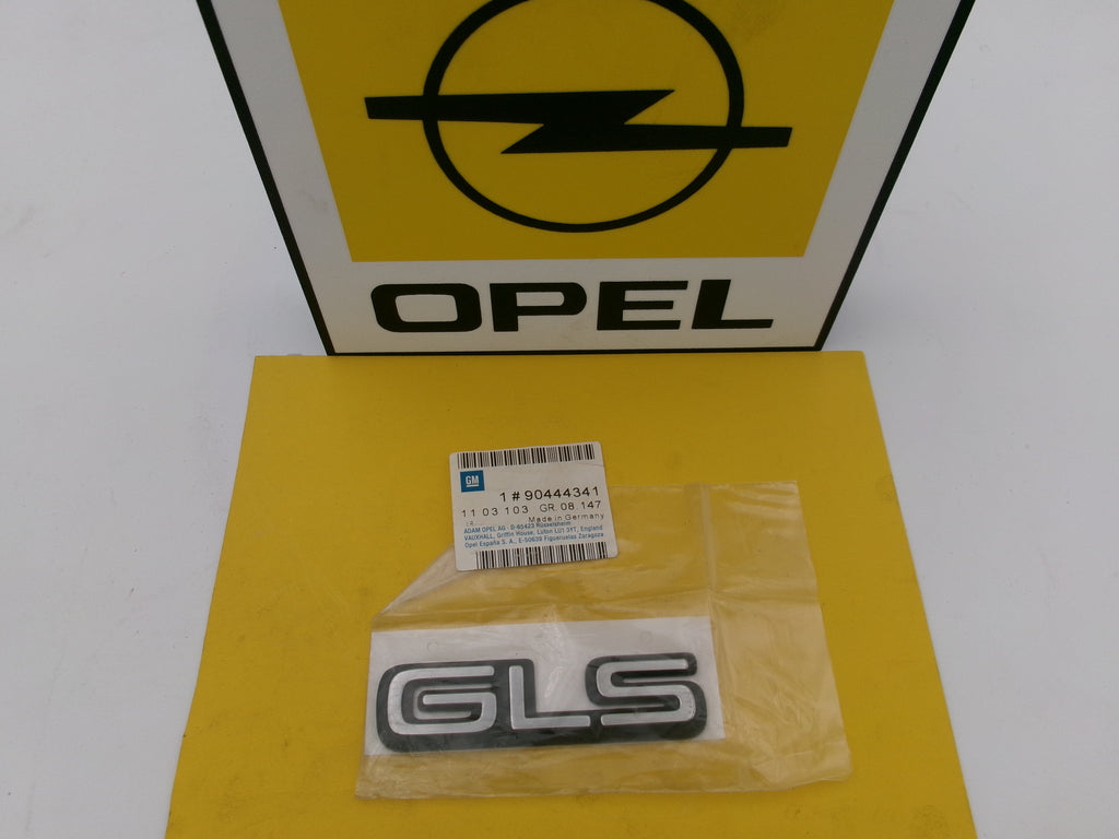 Schriftzug GLS Opel Vectra A Corsa B Tigra A 90444341 Original GM