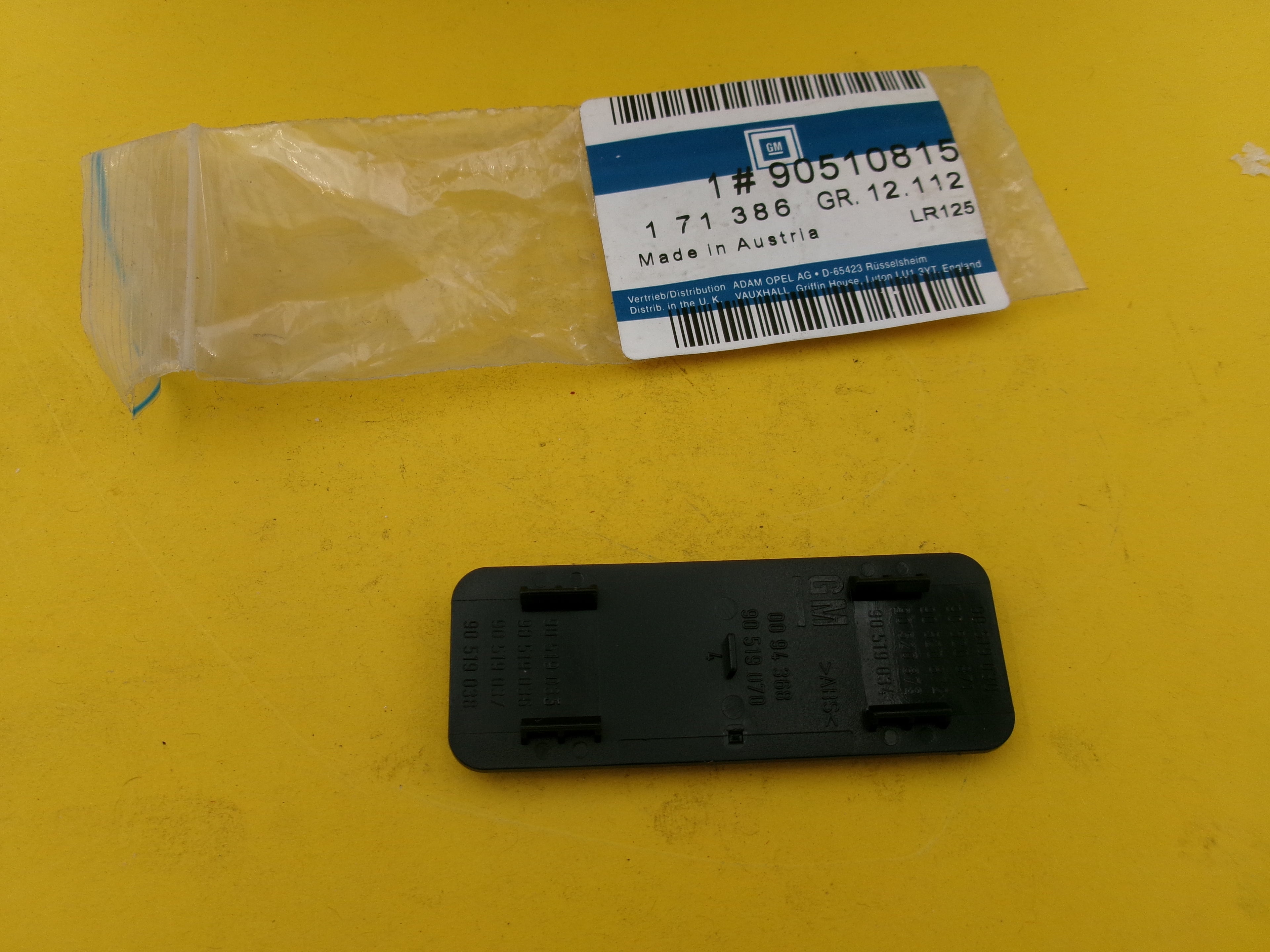 Astra F Emblem Schriftzug *GLS*  Opel 90510815