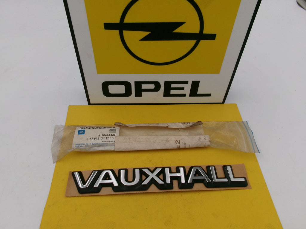 SCHRIFT VAUXHALL Opel 90444436 Original GM Neu