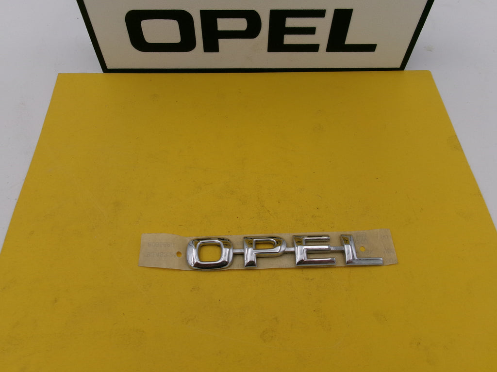 Schriftzug „OPEL“ Original GM Neu 90483240Opel Astra F/G  Omega B /Vectra B