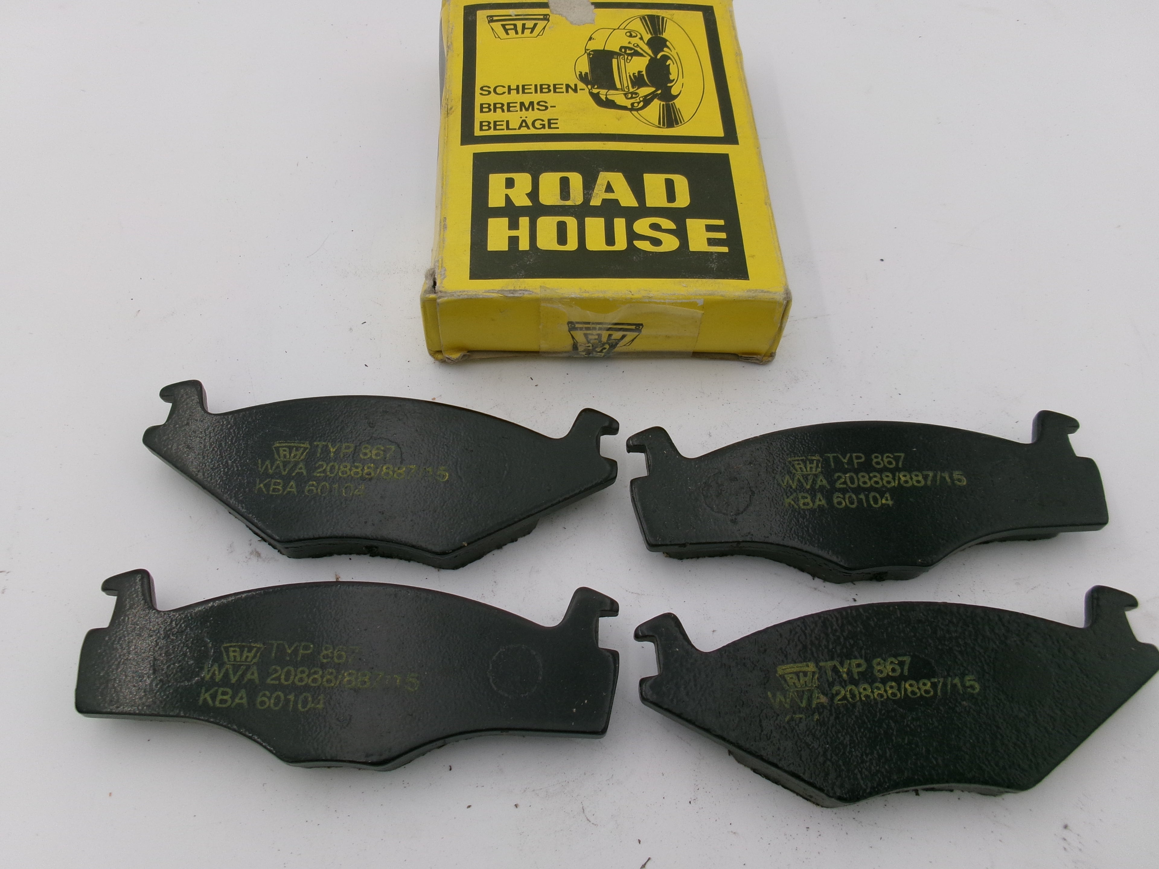 Bremsbeläge Vorne Road House VW Seat WVA 20887