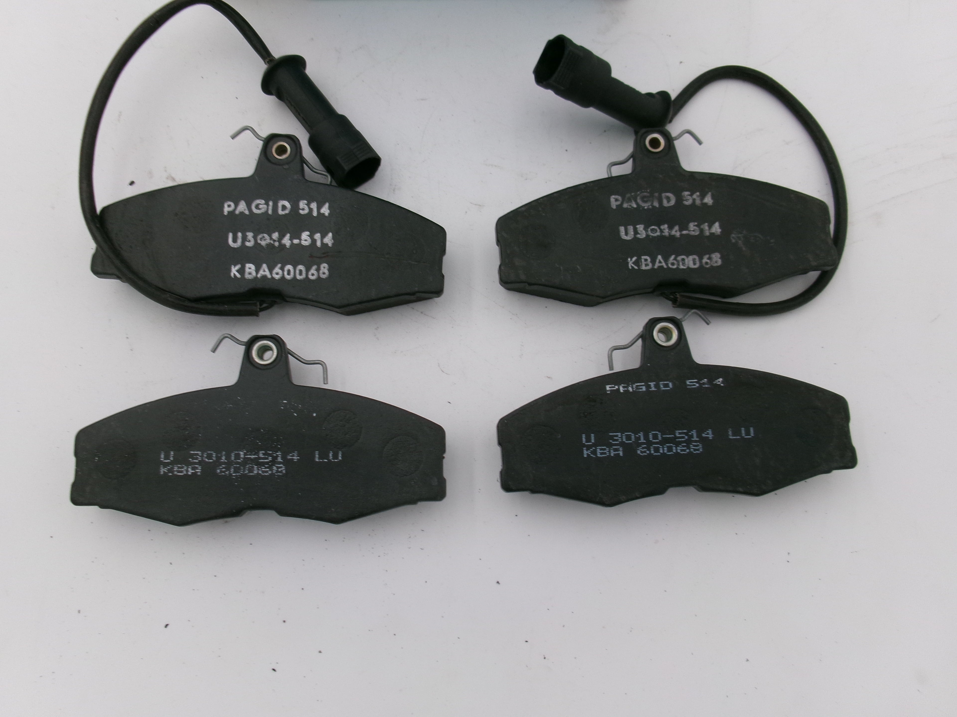 Bremsbeläge Ford Sierra PAGID T0215 WVA20862 17,5mm