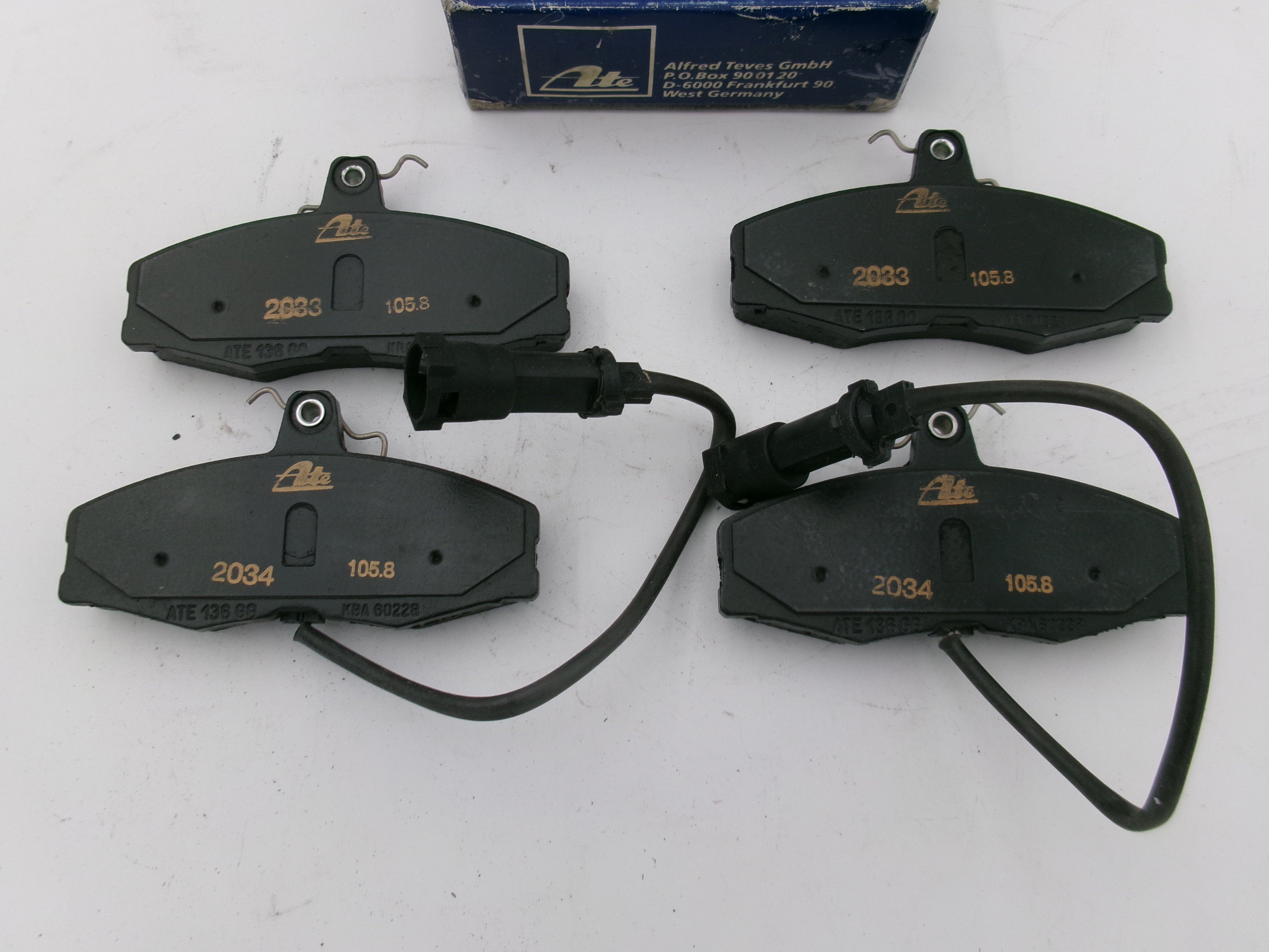 Bremsbeläge ATE Ford Sierra 13046029132  WVA20862