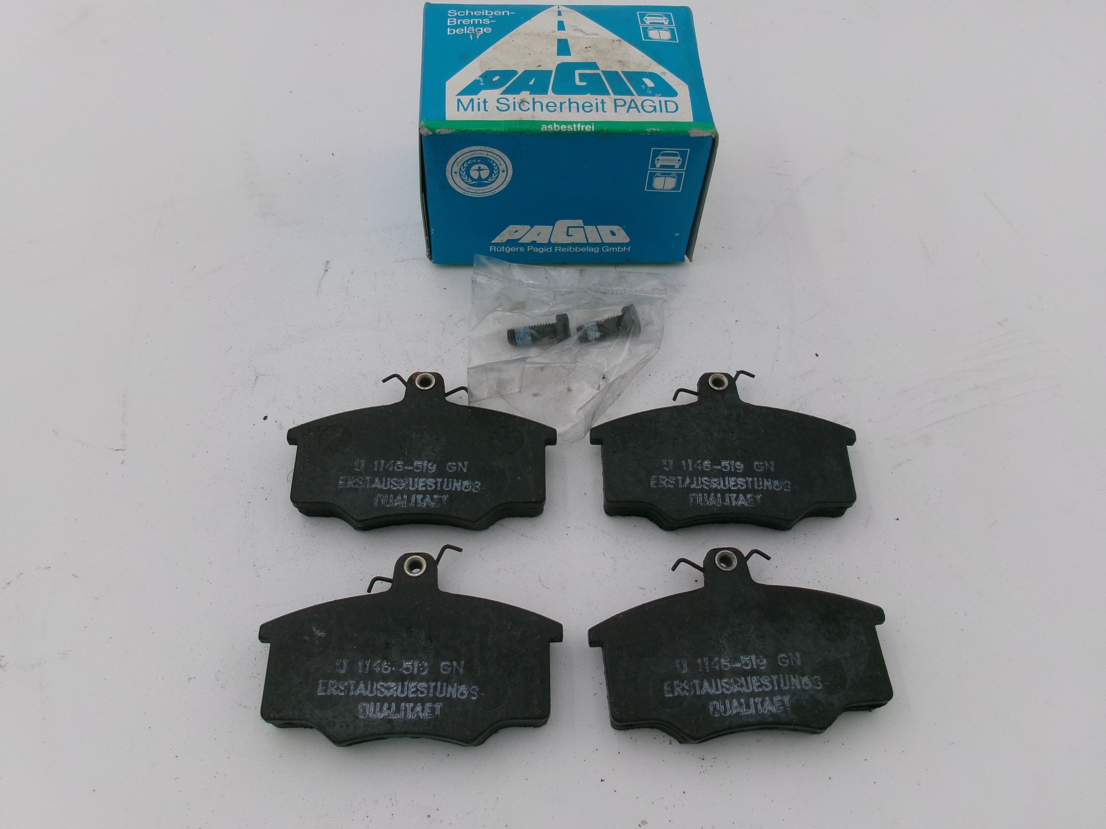 Bremsbeläge vorne Pagid T5003 NA  WVA 20574 AUDI 80 15,3mm