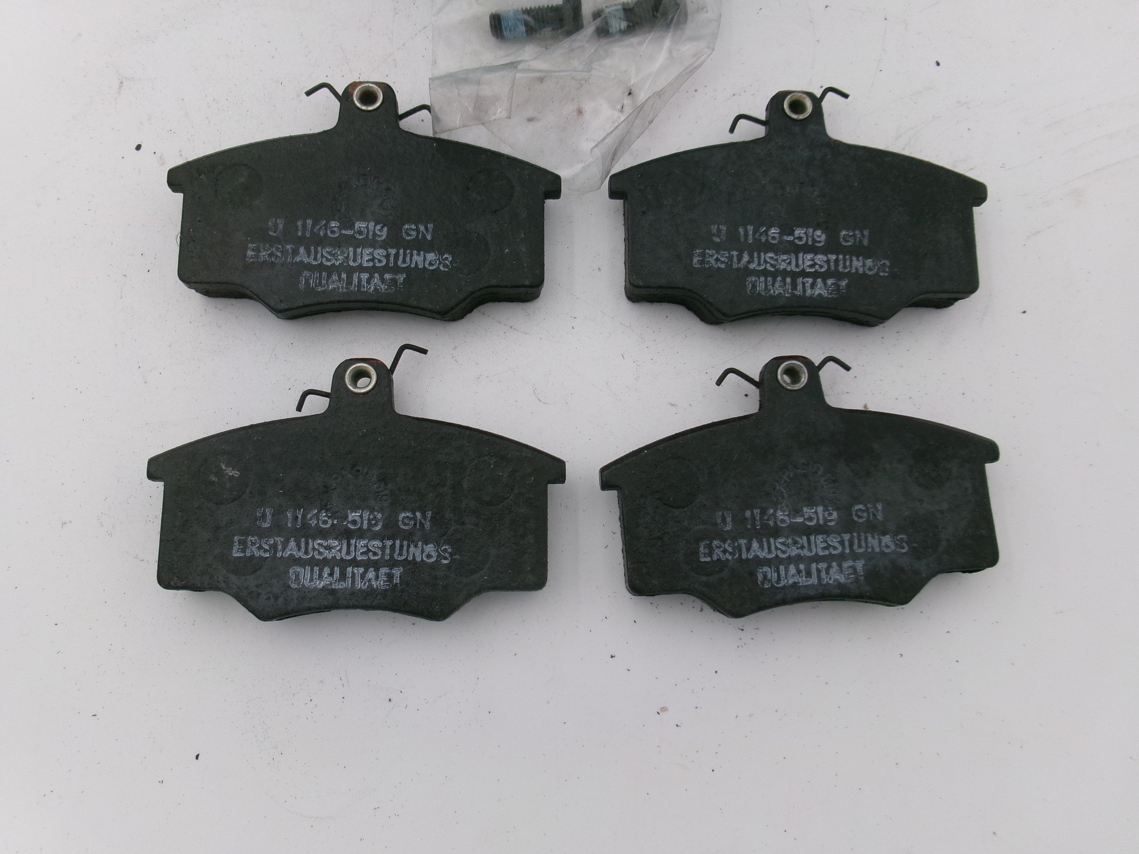 Bremsbeläge vorne Pagid T5003 NA  WVA 20574 AUDI 80 15,3mm