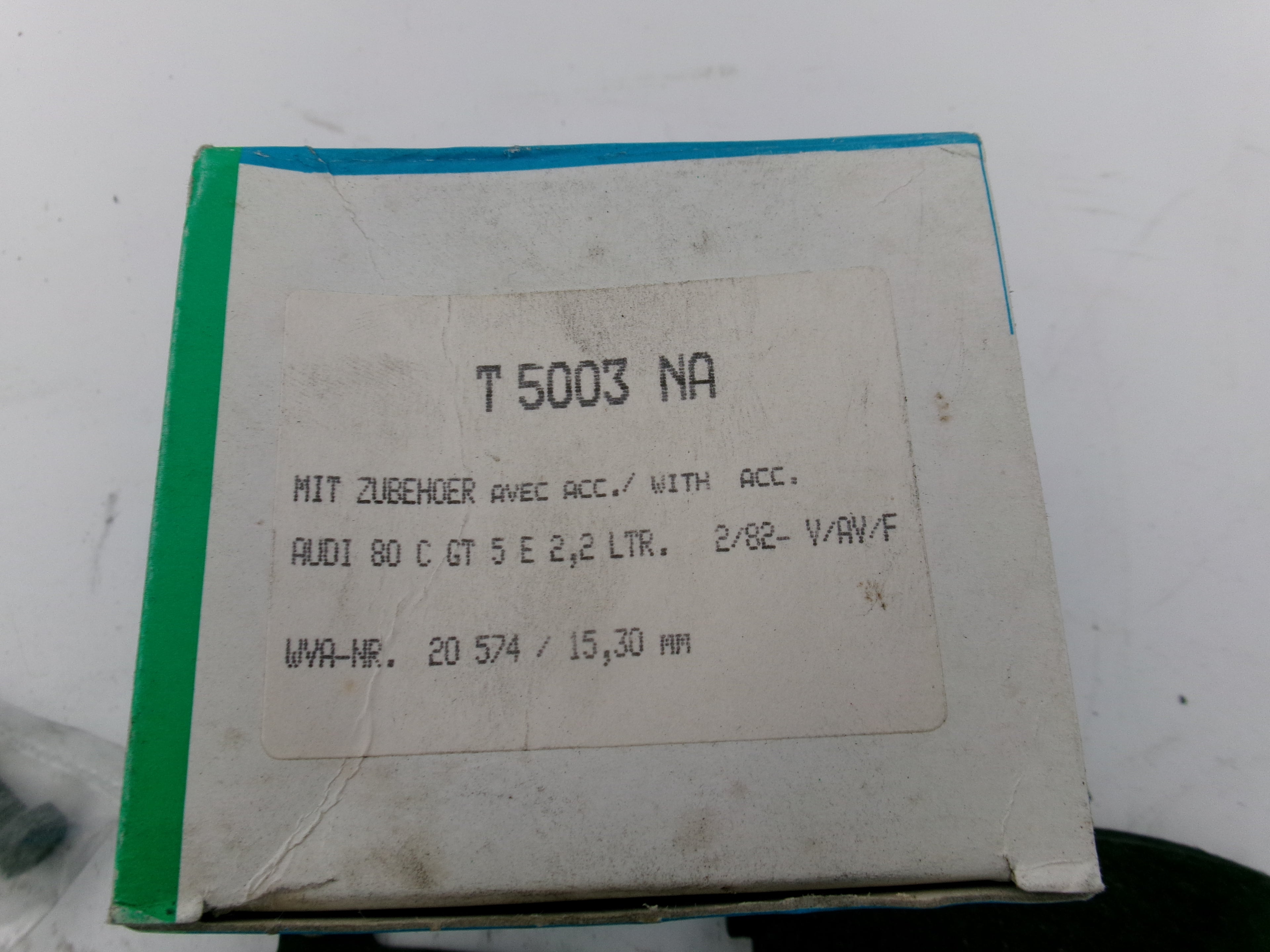 Bremsbeläge vorne Pagid T5003 NA  WVA 20574 AUDI 80 15,3mm
