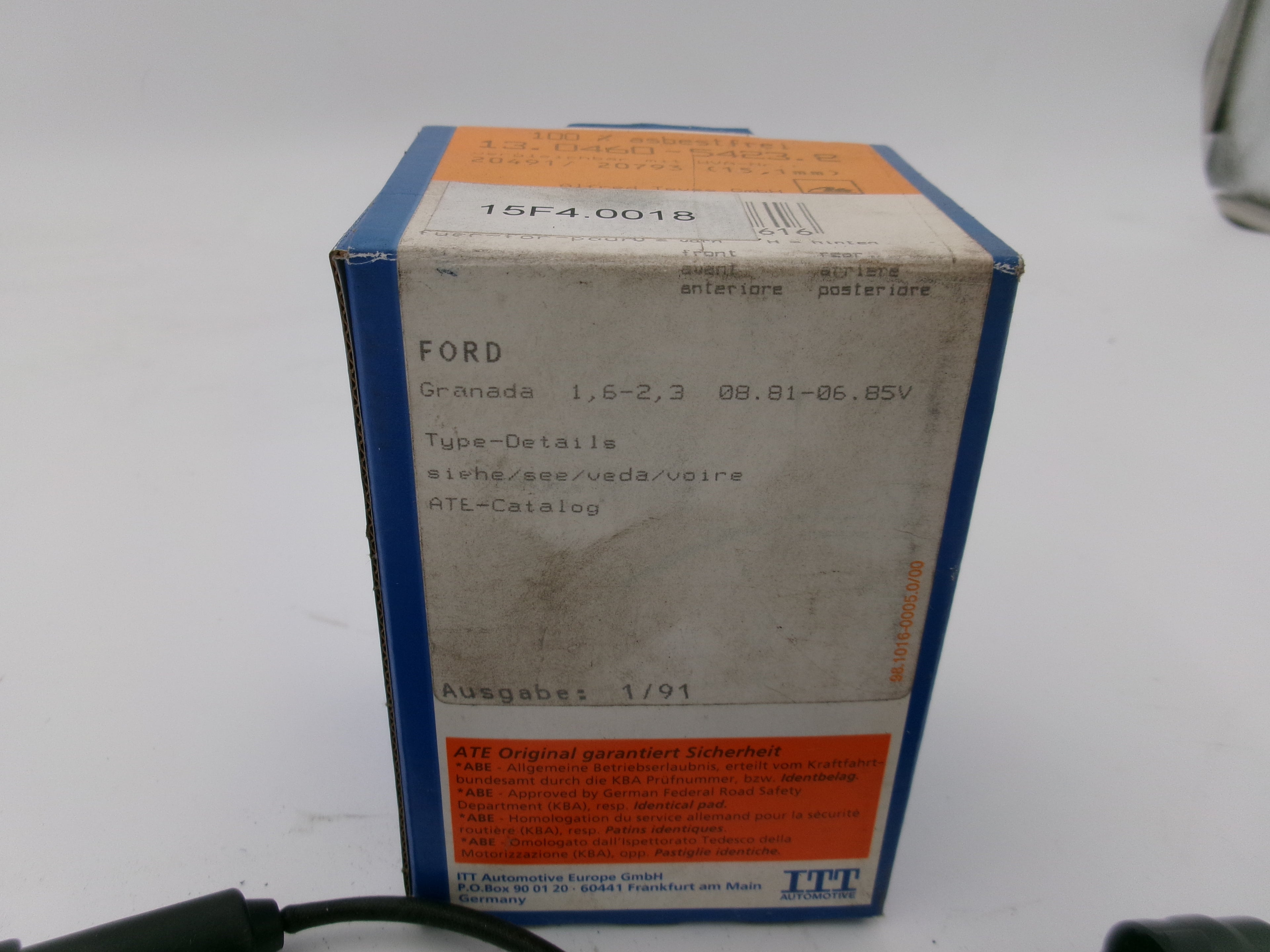 Bremsbeläge ATE Ford Granada 13046054232 WVA20491