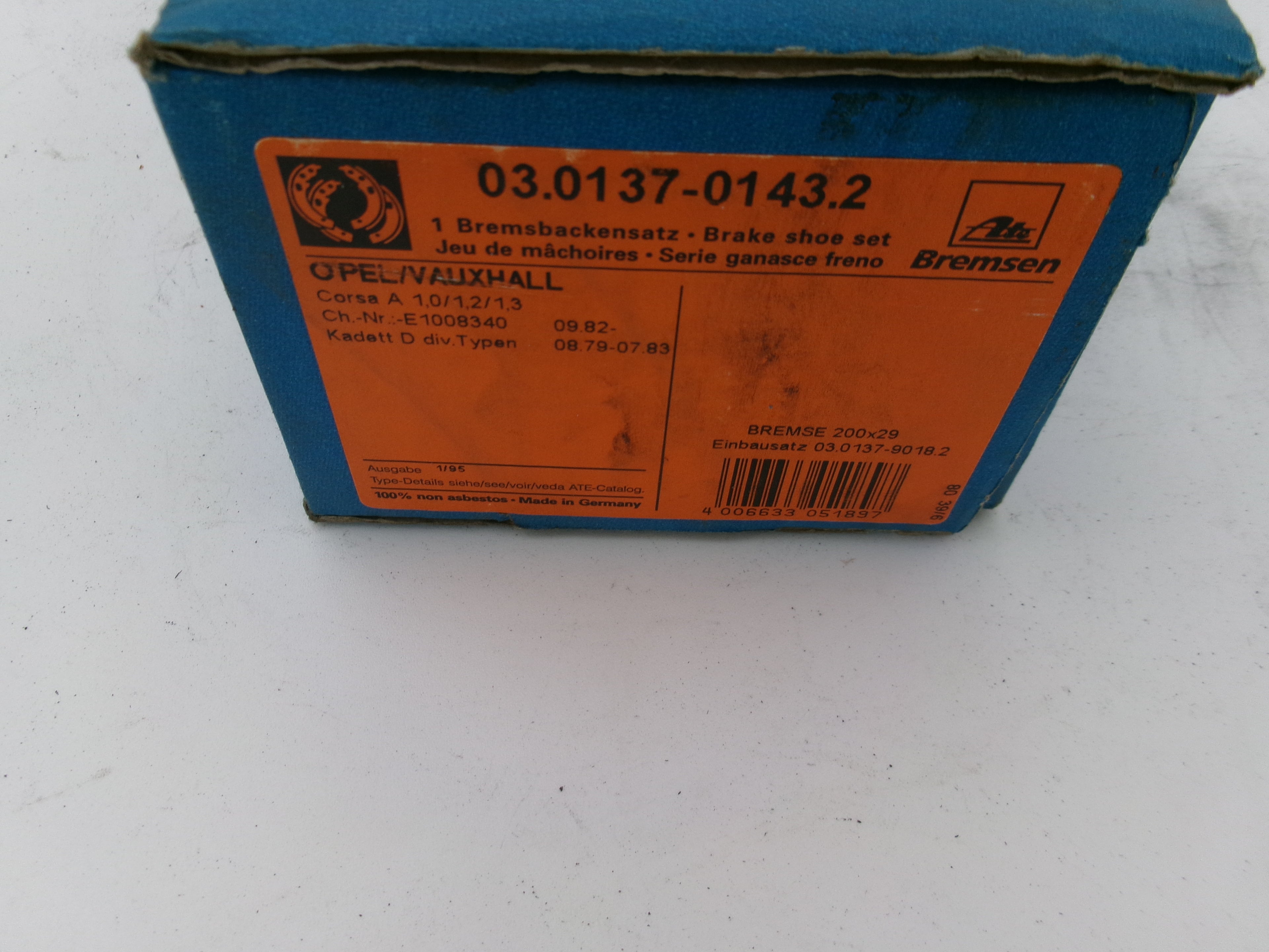Bremsbackensatz  Opel Kadett D Corsa A FSB157