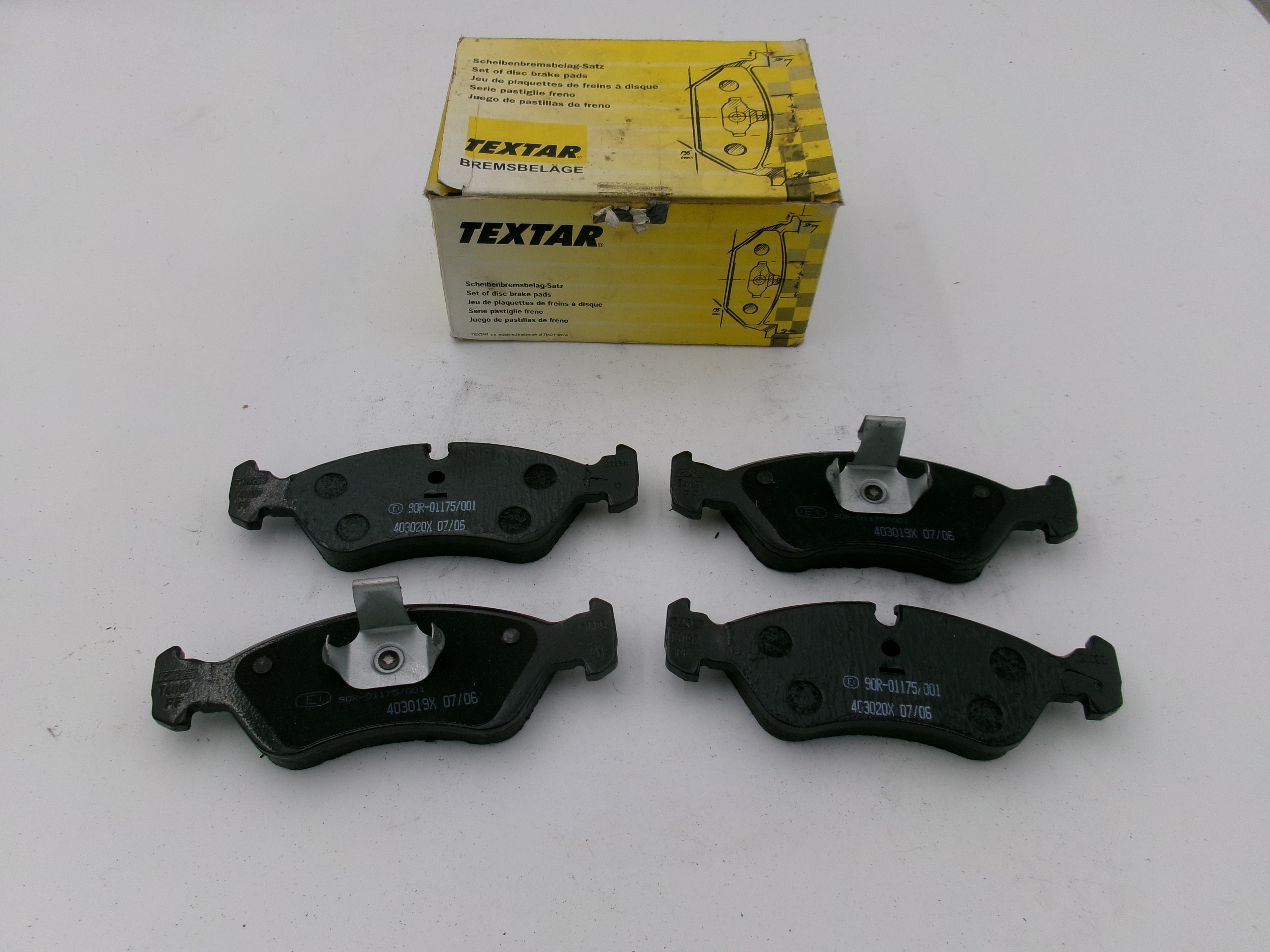 Bremsbelagsatz TEXTAR 2186201 Astra F Vectra A B