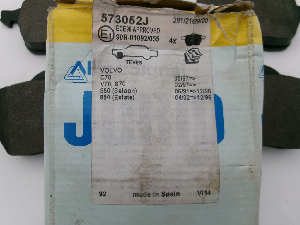 Bremsbeläge vorne JURID 573052J Volvo V70 C70 S70 XC70