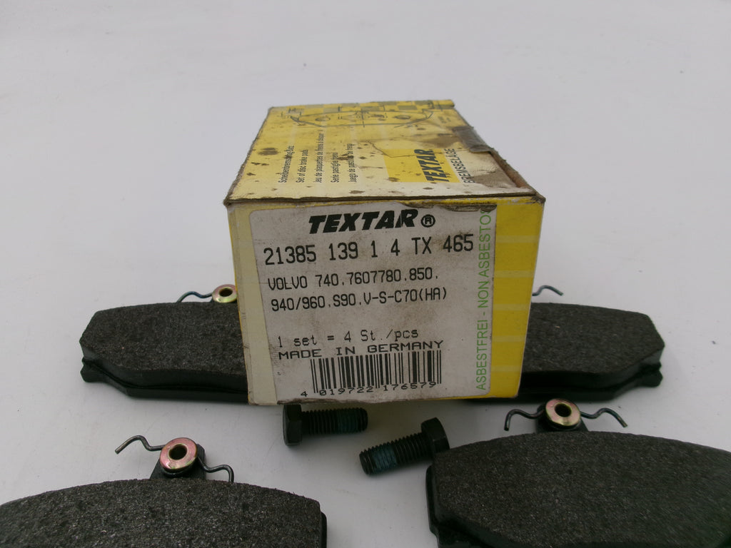 Bremsbeläge TEXTAR 2138501 Volvo 740 850 940 960
