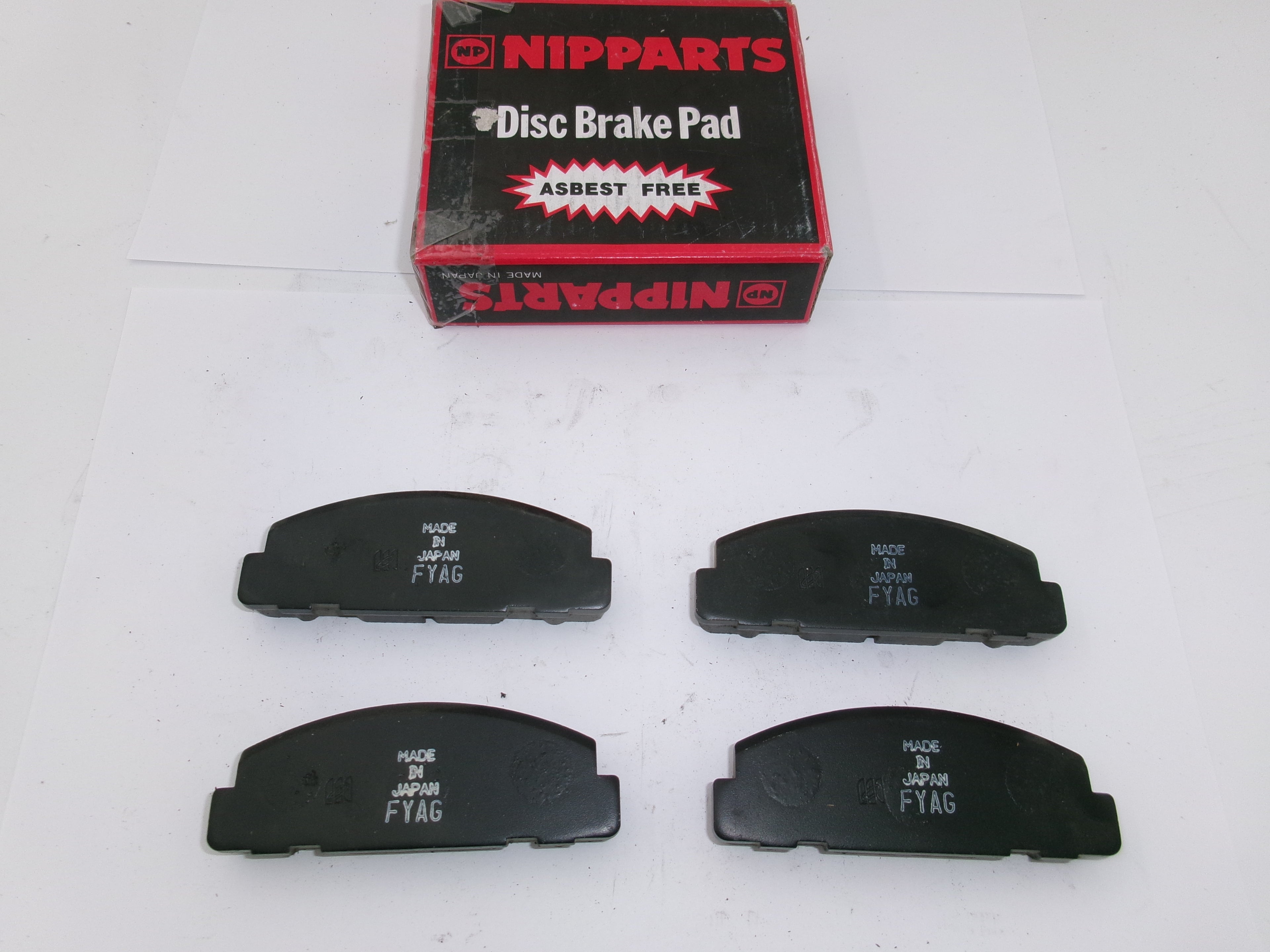 Bremsbeläge Nippparts Daihatsu Cuore OE 0449187201  OE 0449187201000