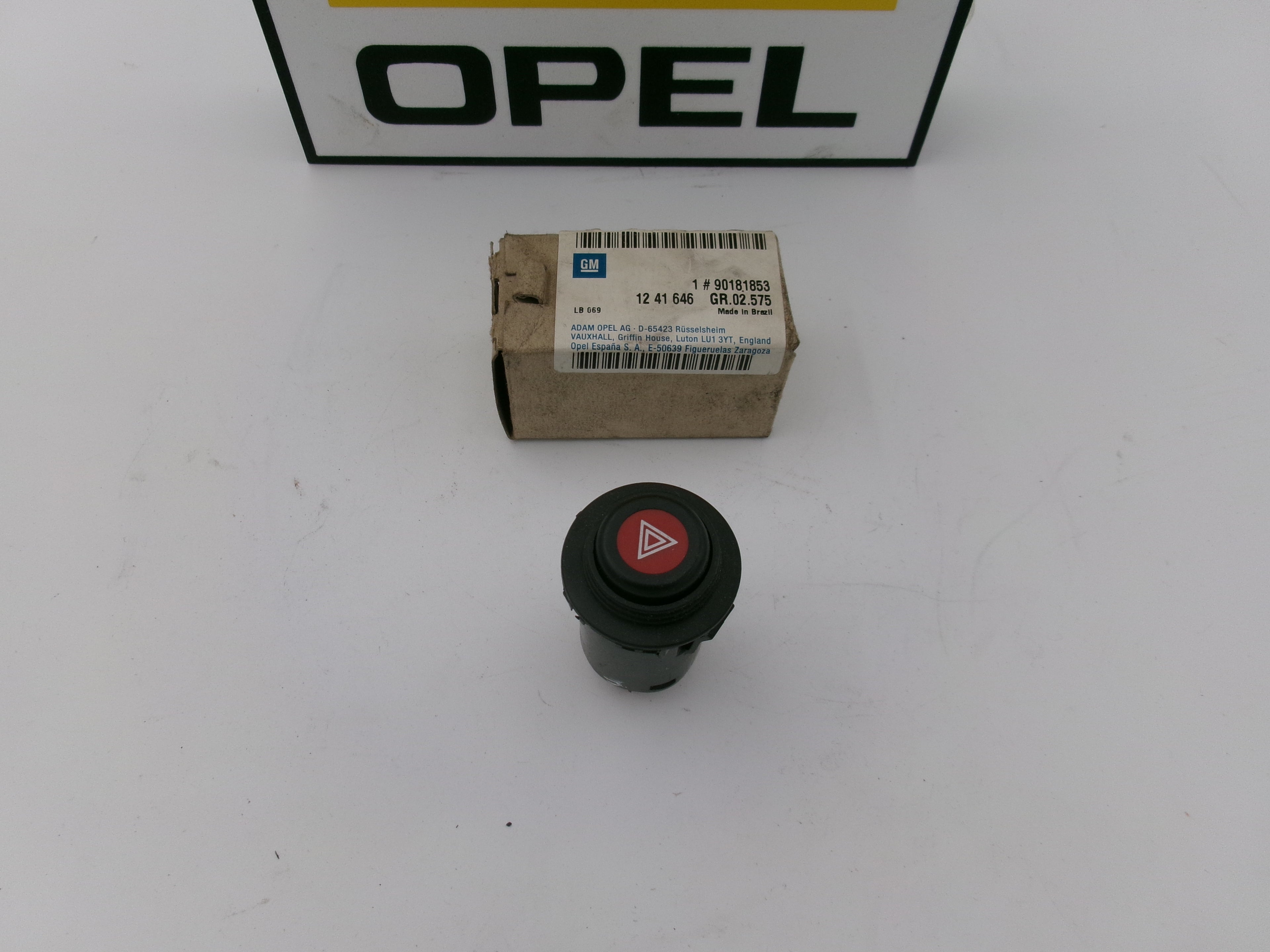 Warnblinkerschalter Kadett E 90181853