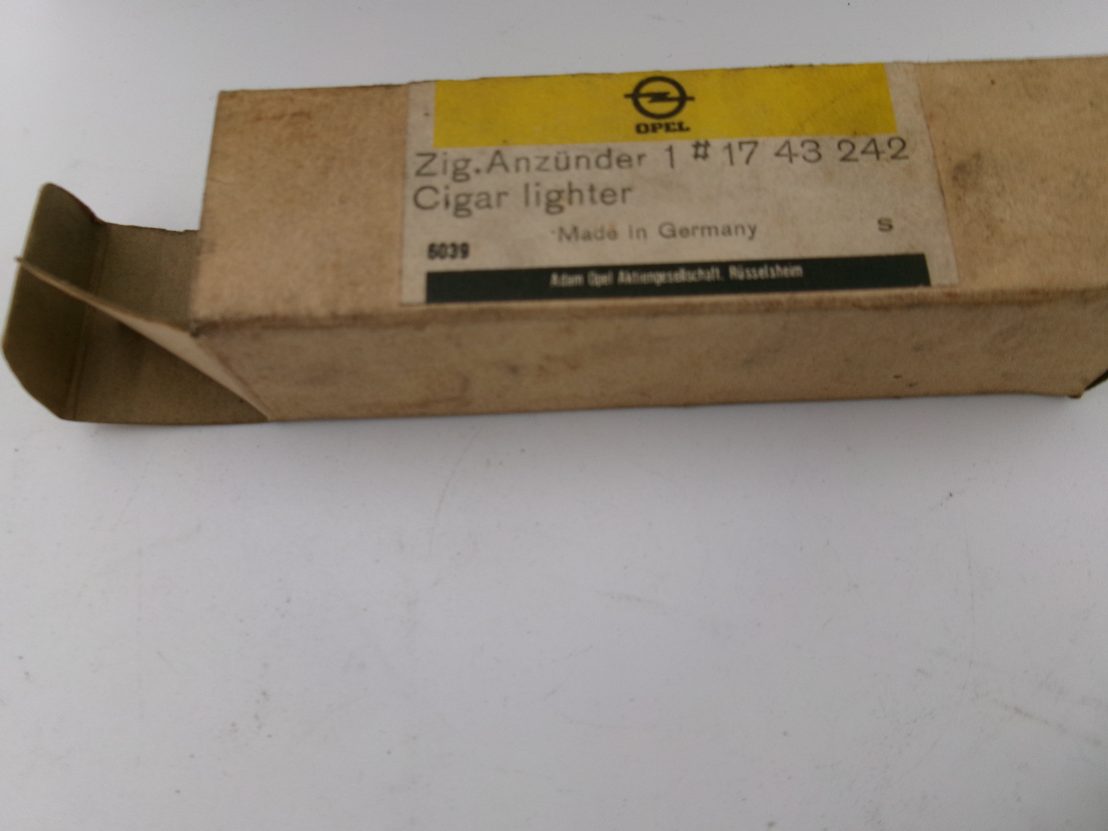 Zigarrenanzünder Kadett B, erste Serie 1743242