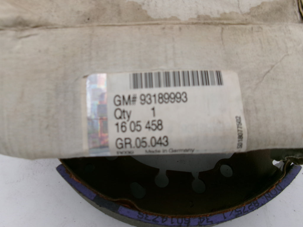 Bremsbackensatz OPEL CORSA D 93189993