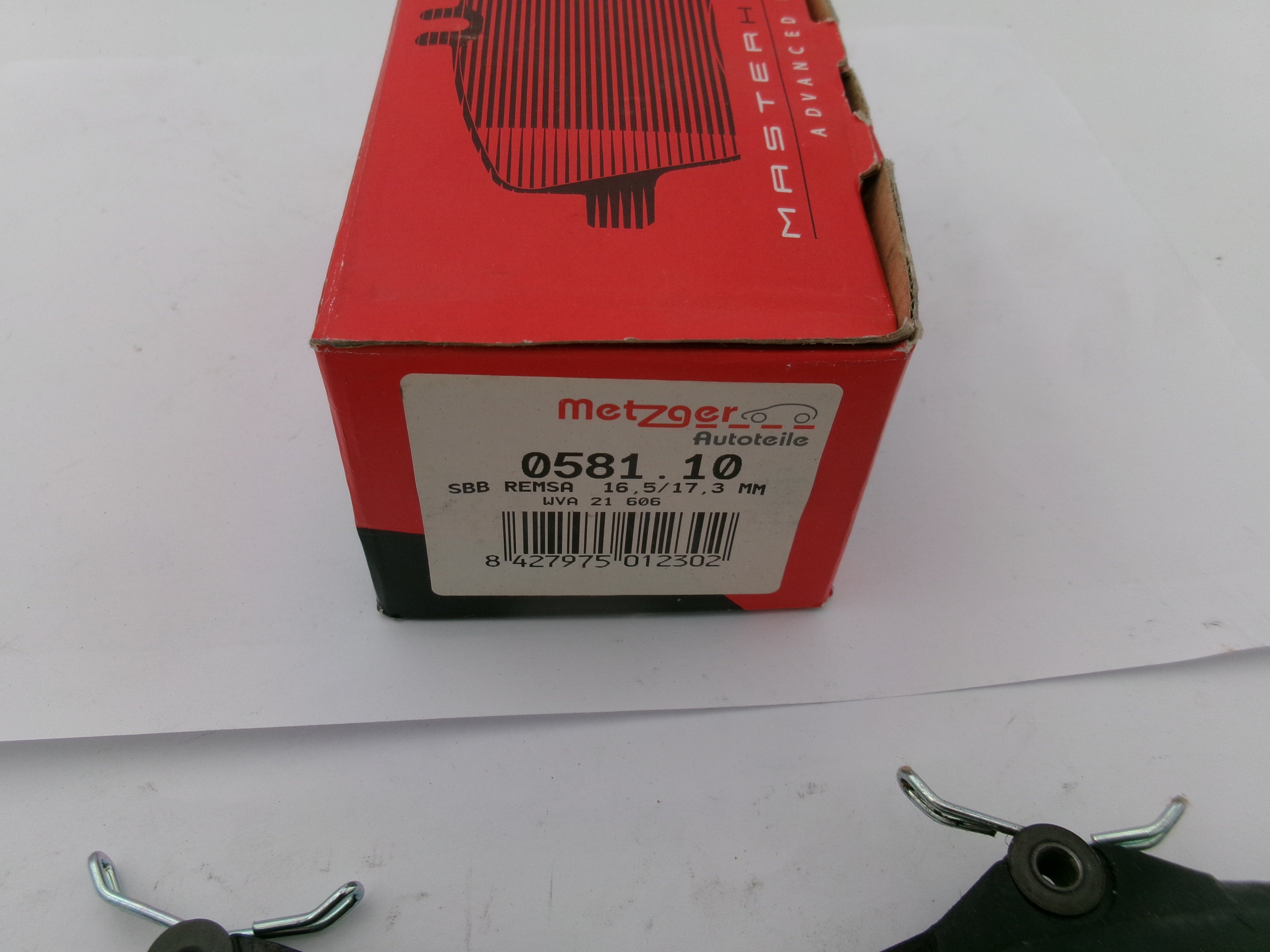 Bremsbeläge METZGER 1170579 Alfa Romeo