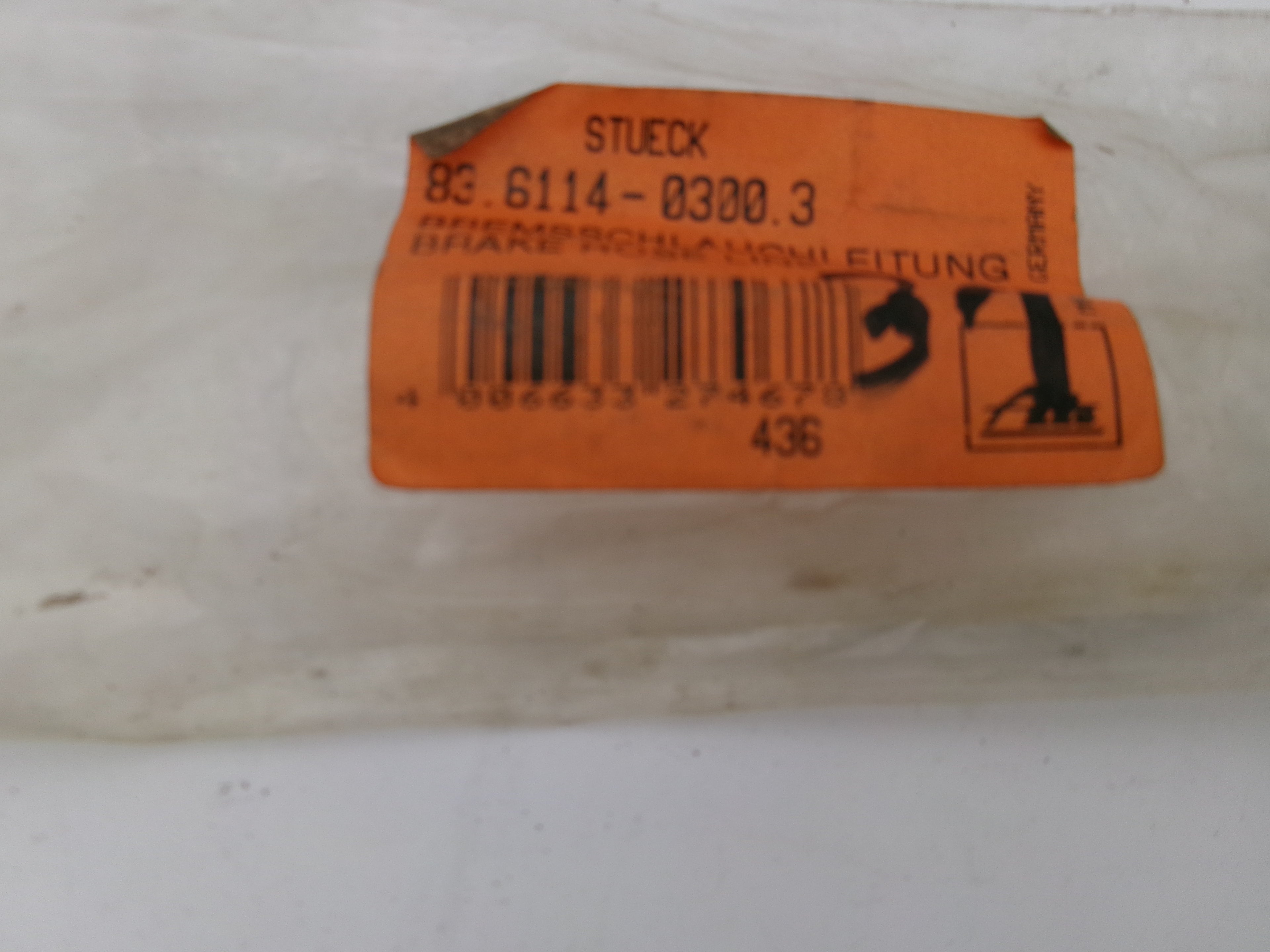 Bremsschlauch ATE Hinten FORD MONDEO  83.6114-0300.3