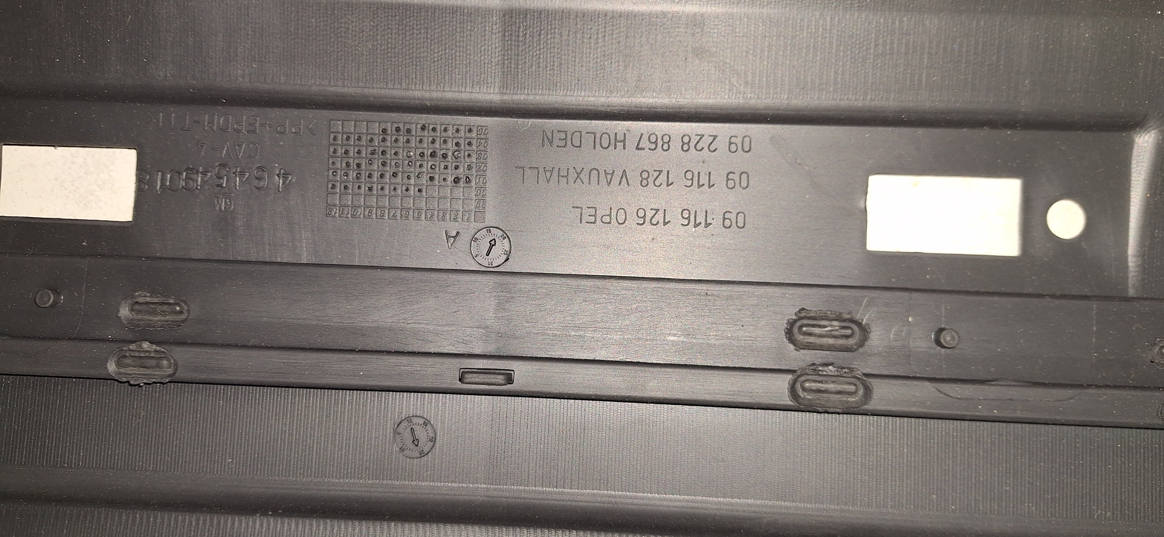 OPEL CORSA C (F08, F68) Stoßstange vorne Frontschürze 09116126
