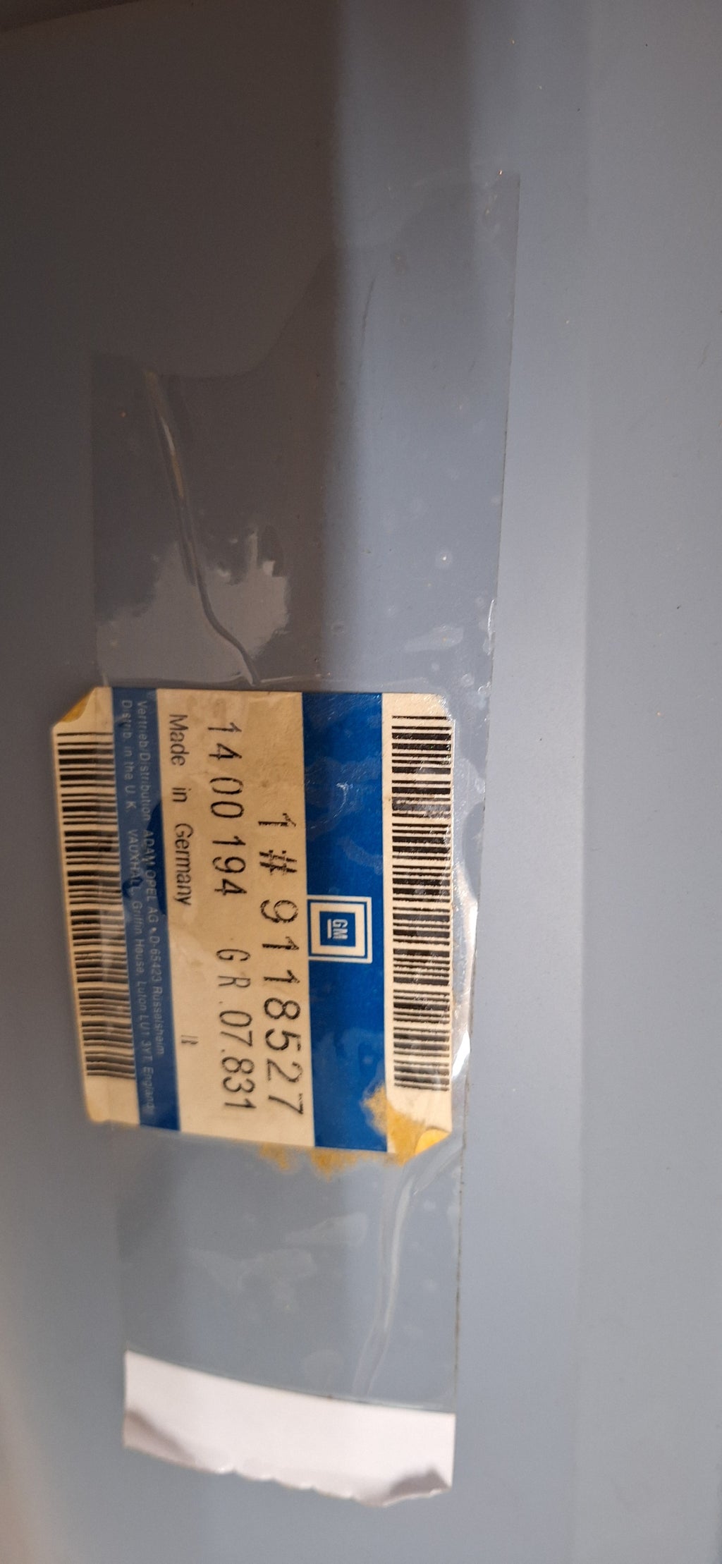 Opel Vectra-B Frontverkleidung Stossfänger Stossstange 9118527 GM